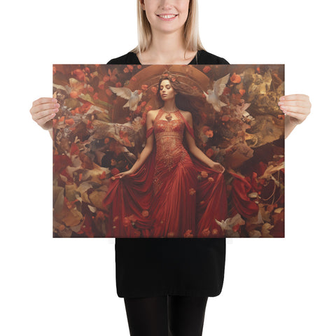 Astarte Goddess Canvas