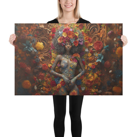 Ezili Goddess Canvas