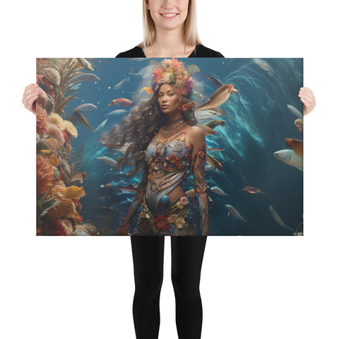 Vairaumati Goddess Canvas