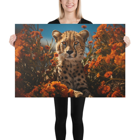 Cheetah Spirit Animal Canvas