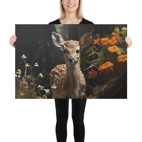 Fawn Spirit Animal Canvas