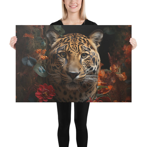 Jaguar Spirit Animal Canvas