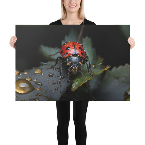 Ladybug Spirit Animal Canvas