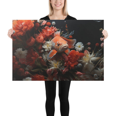 Koi Fish Spirit Animal Canvas