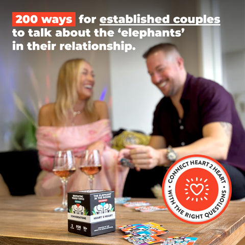 Heart 2 Heart Conversations: Elephant In The Room Prompt Cards