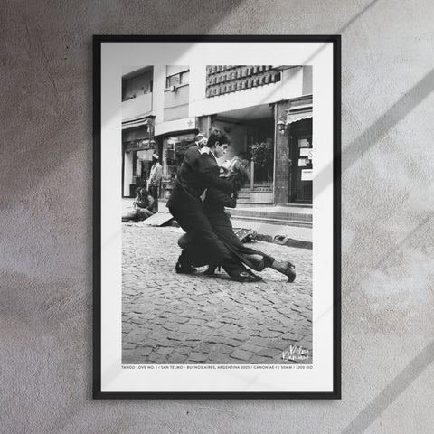 Tango Love No. 1 - Photography on Framed Canvas