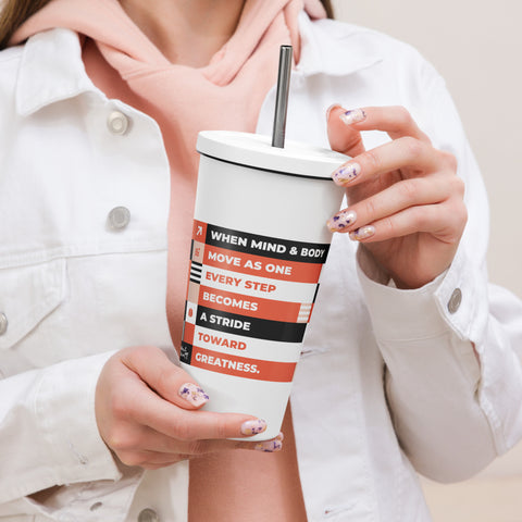 Heart 2 Heart Integration Insulated Tumbler With A Straw
