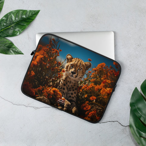 Cheetah Spirit Animal Laptop Sleeve