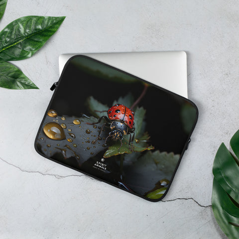 Ladybug Spirit Animal Laptop Sleeve