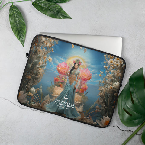 Dewi Danu Goddess Laptop Sleeve