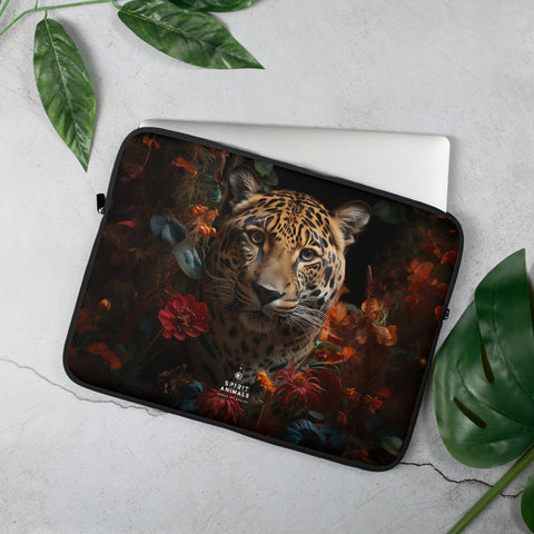 Jaguar Spirit Animal Laptop Sleeve