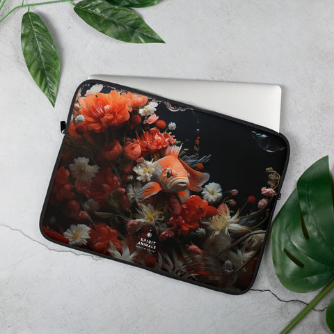 Koi Fish Spirit Animal Laptop Sleeve