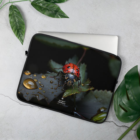 Ladybug Spirit Animal Laptop Sleeve