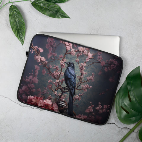 Raven Spirit Animal Laptop Sleeve