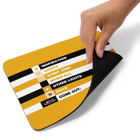 Heart 2 Heart Inspiration Mouse pad