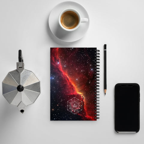 California Nebula Dreams Spiral notebook
