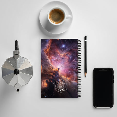 Lagoon Nebula Dreams Spiral notebook