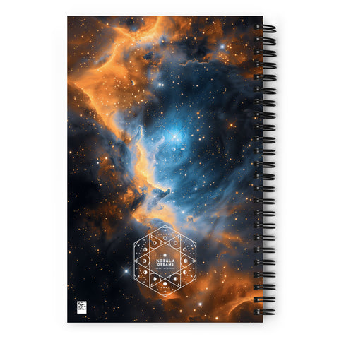 Pelican Nebula Dreams Spiral notebook