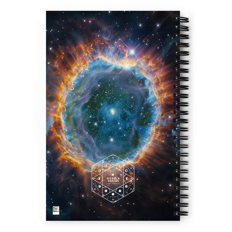 Ring Nebula Dreams Spiral notebook