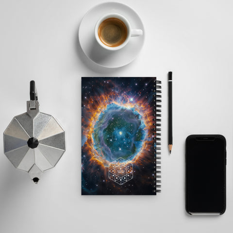 Ring Nebula Dreams Spiral notebook