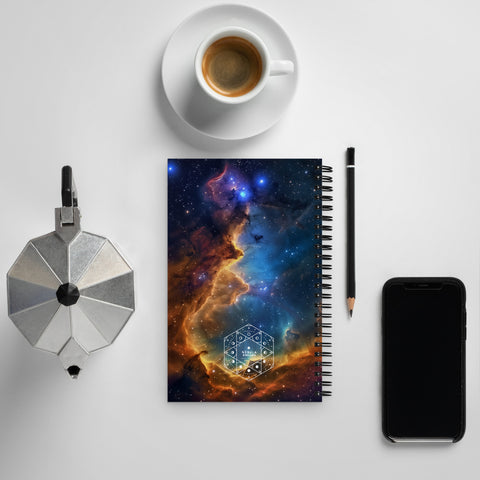 Seagull Nebula Dreams Spiral notebook