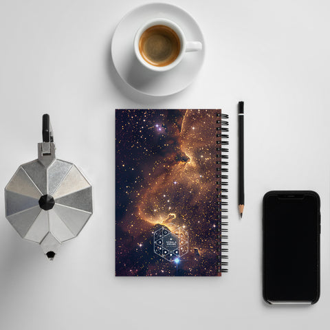 Snake Nebula Dreams Spiral notebook