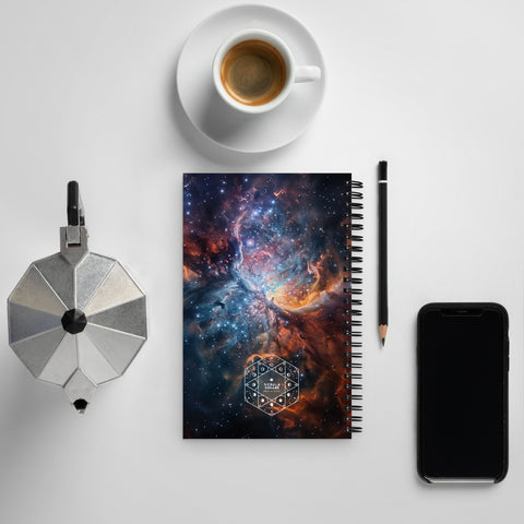 Tarantula Nebula Dreams Spiral notebook