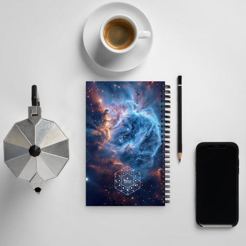 Thors Helmet Nebula Dreams Spiral notebook