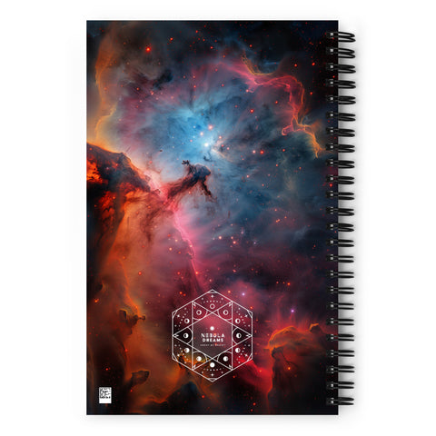 Trifid Nebula Dreams Spiral notebook