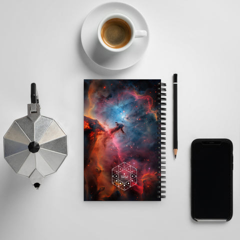 Trifid Nebula Dreams Spiral notebook