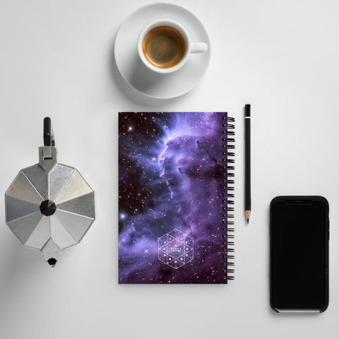 Witch Head Nebula Spiral notebook