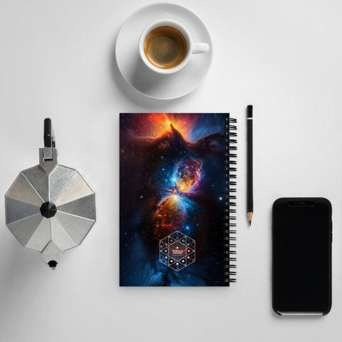 Crab Nebula Dreams Spiral notebook