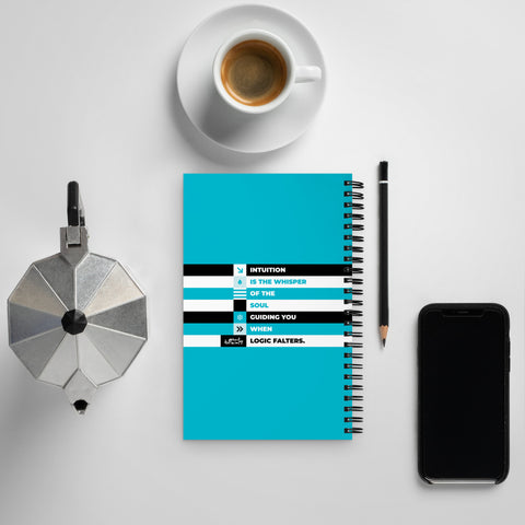 Heart 2 Heart Intuition Spiral Notebook