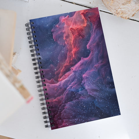 Barnards Loop Nebula Dreams Spiral notebook