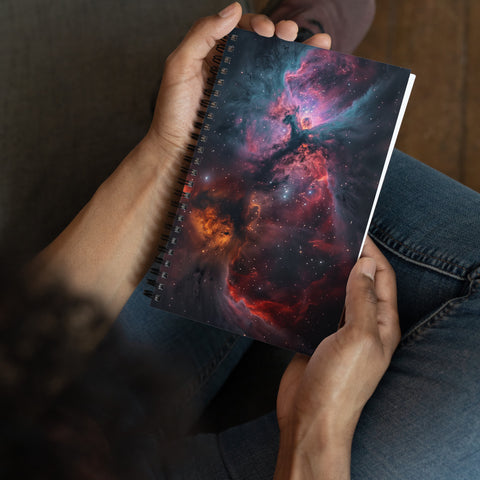 Carina Nebula Dreams Spiral notebook