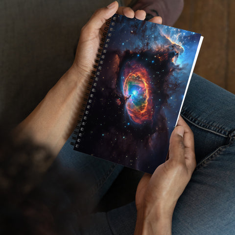 Cats Eye Nebula Dreams Spiral notebook