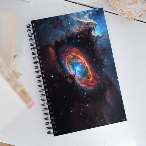 Cats Eye Nebula Dreams Spiral notebook