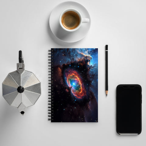 Cats Eye Nebula Dreams Spiral notebook