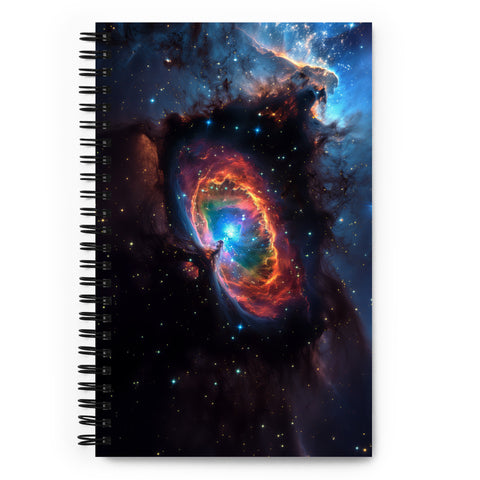 Cats Eye Nebula Dreams Spiral notebook