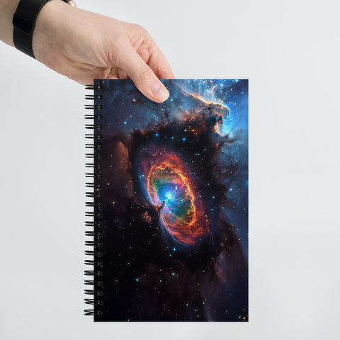 Cats Eye Nebula Dreams Spiral notebook