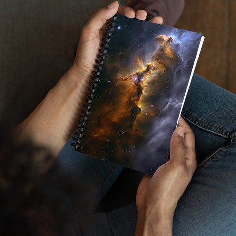 Eagle Nebula Dreams Spiral notebook