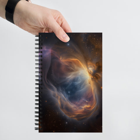Medusa Nebula Dreams Spiral notebook