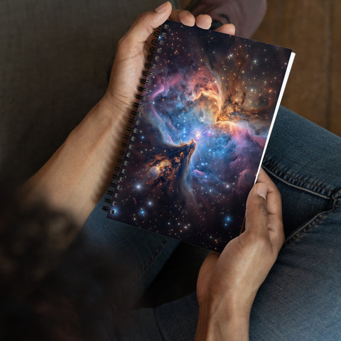 Orion Nebula Dreams Spiral notebook