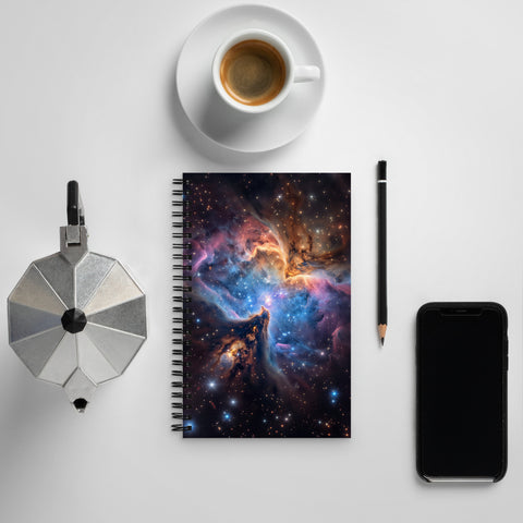 Orion Nebula Dreams Spiral notebook