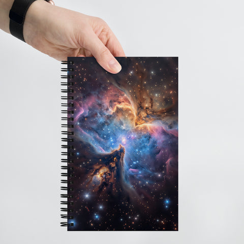 Orion Nebula Dreams Spiral notebook