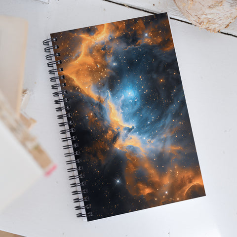 Pelican Nebula Dreams Spiral notebook