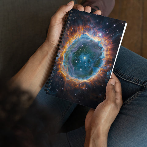 Ring Nebula Dreams Spiral notebook