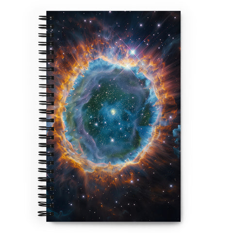 Ring Nebula Dreams Spiral notebook