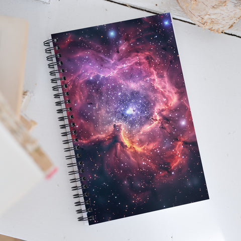 Rosette Nebula Dreams Spiral notebook