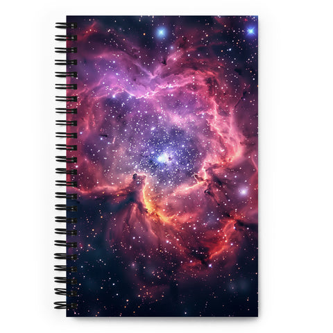 Rosette Nebula Dreams Spiral notebook